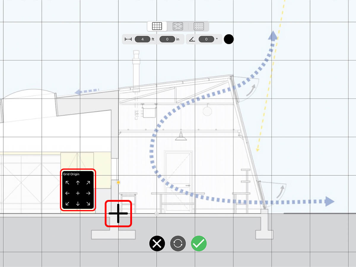 Drawing & Scale Tools: Set Grid - Morpholio Trace User Guide