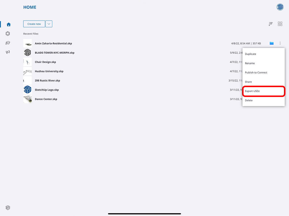 Sketch on 3D Models: Import 3D Model - Morpholio Trace User Guide