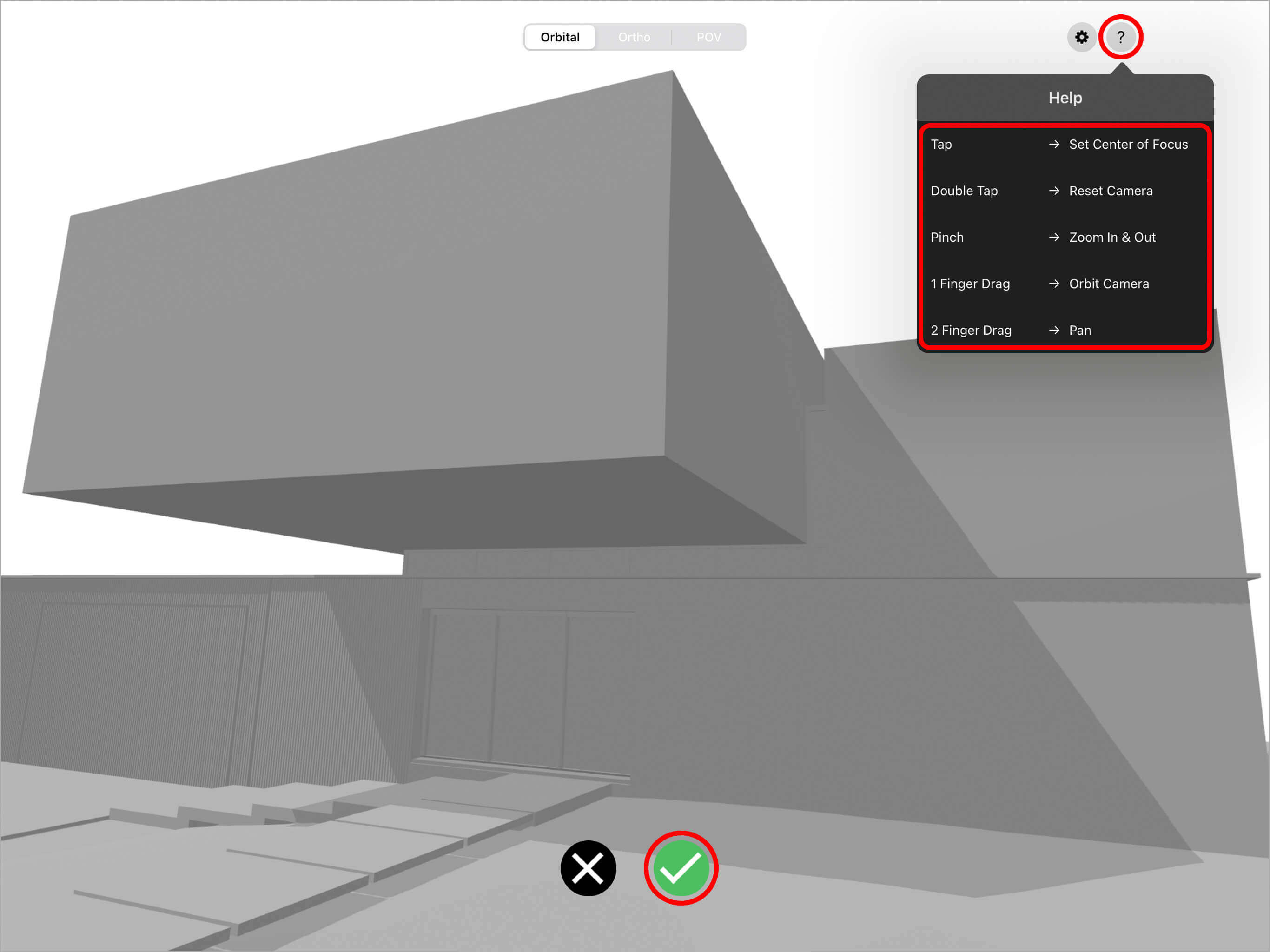 Sketch on 3D Models: View Setup - Morpholio Trace User Guide