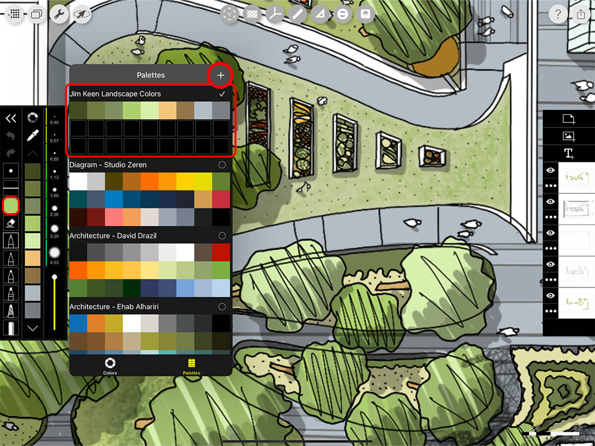 Color Toolbar