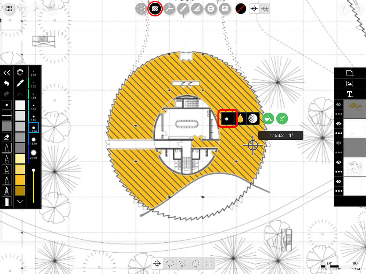 Fills & Hatches: Fill Actions - Morpholio Trace User Guide