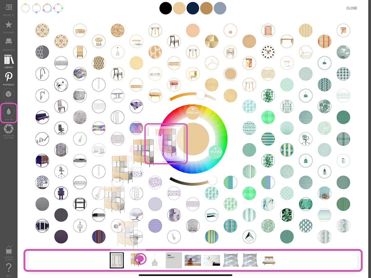 Products: Color Seed - Morpholio Board for Mac User Guide