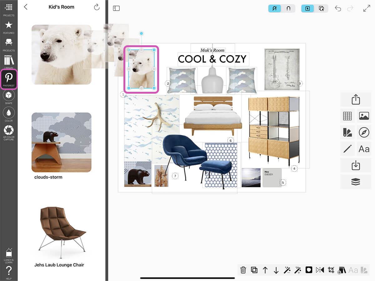 Pinterest Portal: Overview - Morpholio Board User Guide