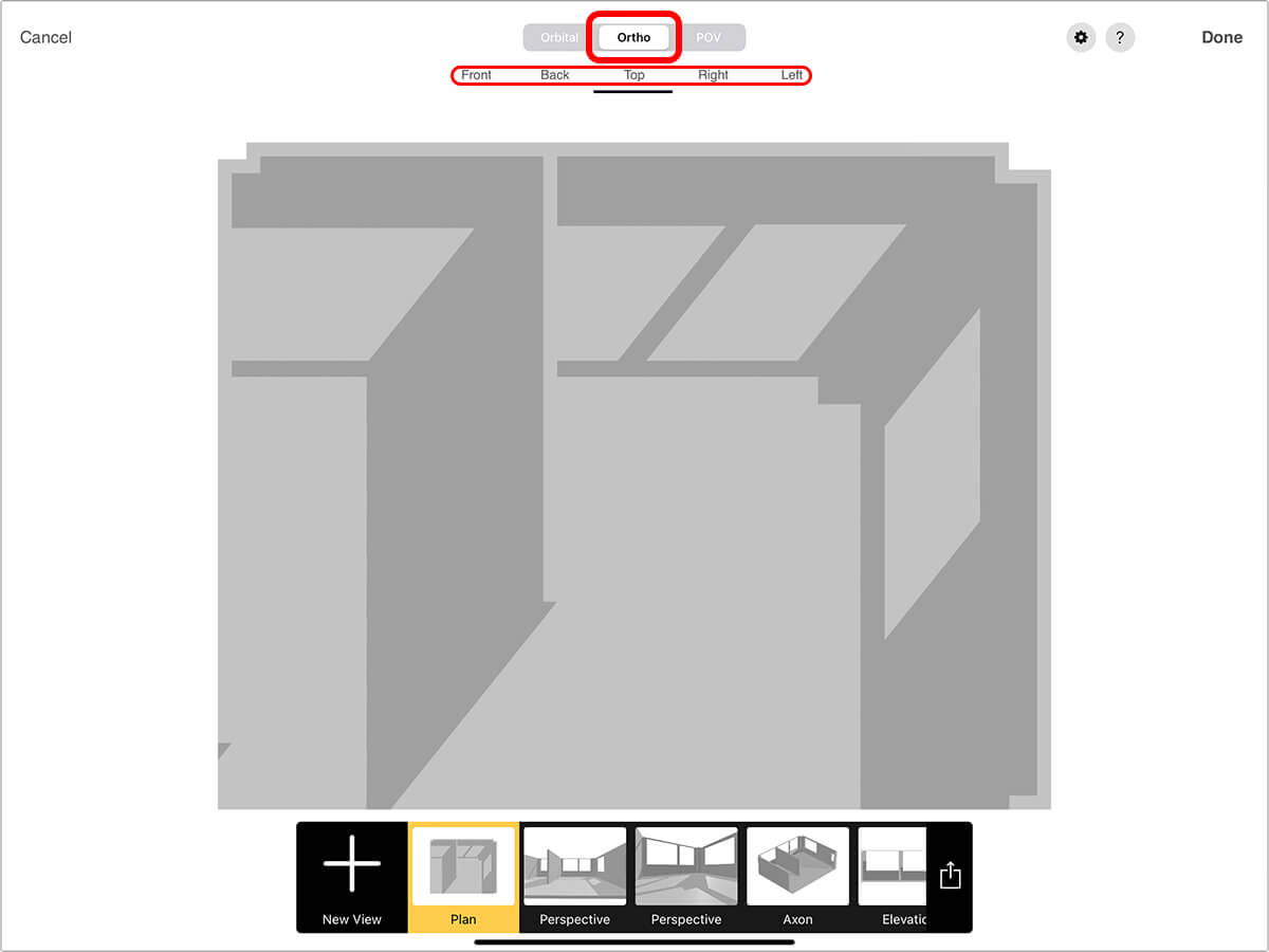 Sketch on 3D Models: View Setup - Morpholio Trace User Guide